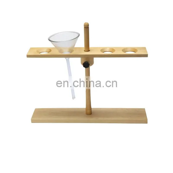Lab Instruments Wooden Separatory Funnel Rack photo-4