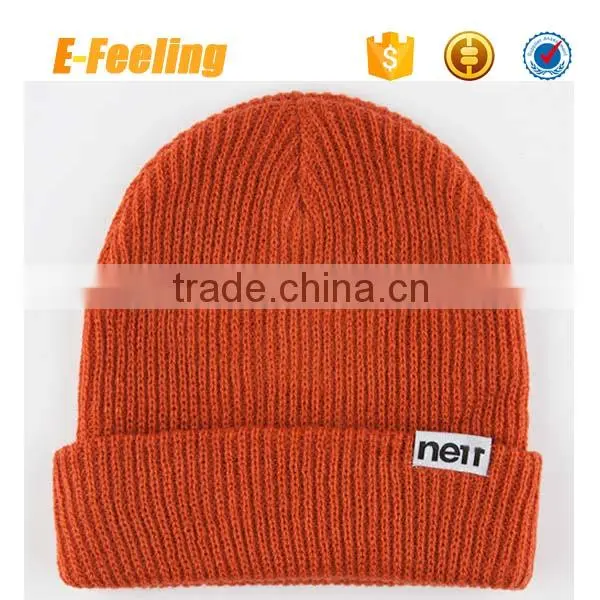 Wholesale Beanie Hat With Woven Label photo-3