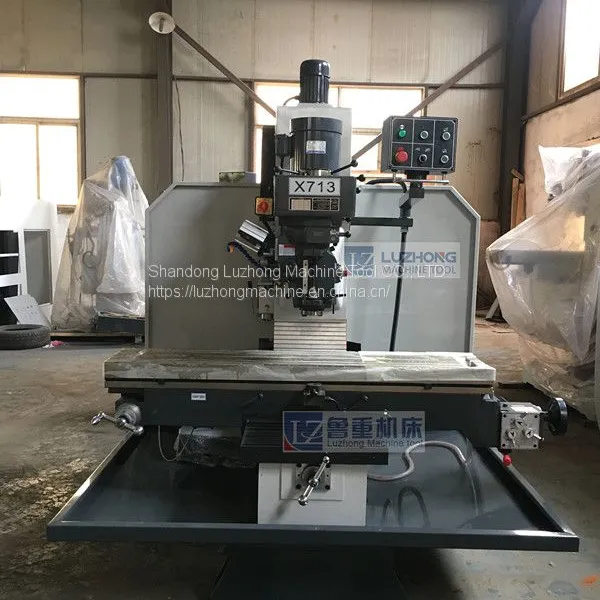 X713 Precision Manual Metal Milling Machine Bed Type Milling Machine photo-3