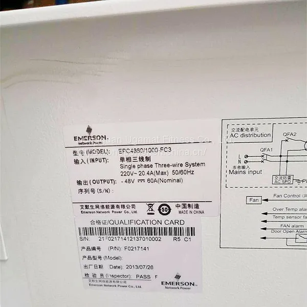 Original Emerson DC Network Power System EPC4860/1000-FA3 photo-2