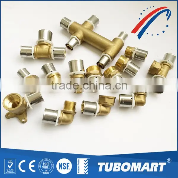 Hot Modern Dzr Connector Unequal Union Pipe Press Fitting for Gas Heating System photo-5