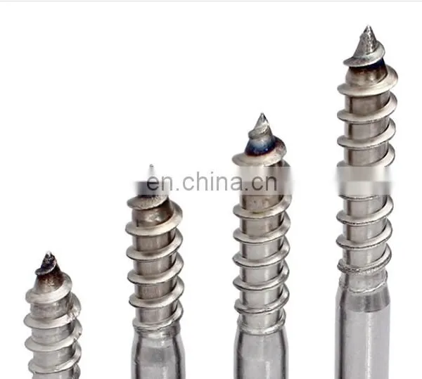 Stainless Steel SS304 Hexagon Head Wood Lag Screw DIN571 photo-2