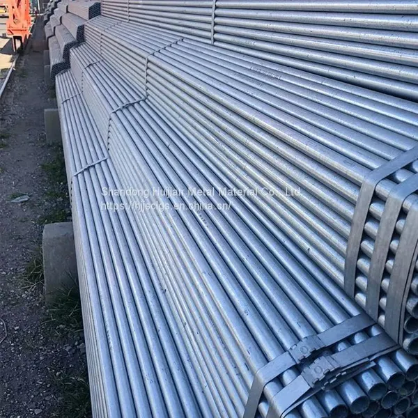 GB/ASTM/BS Threaded Galvanized/Zinc Coated Steel Round Rectangular Pipe/Tube