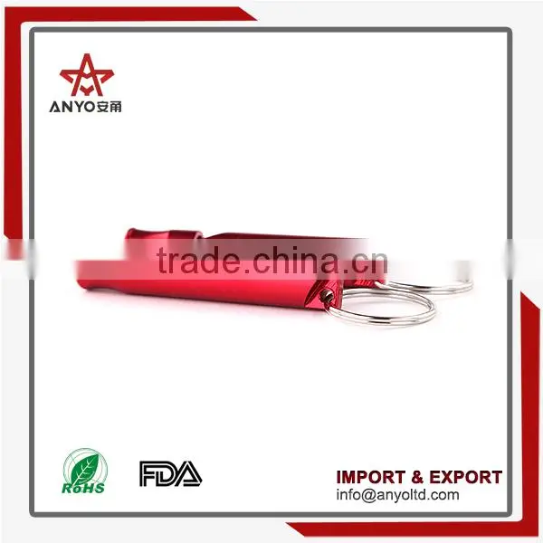 China Wholesale New Design Promotional Aluminum Whistle Key Finder photo-3
