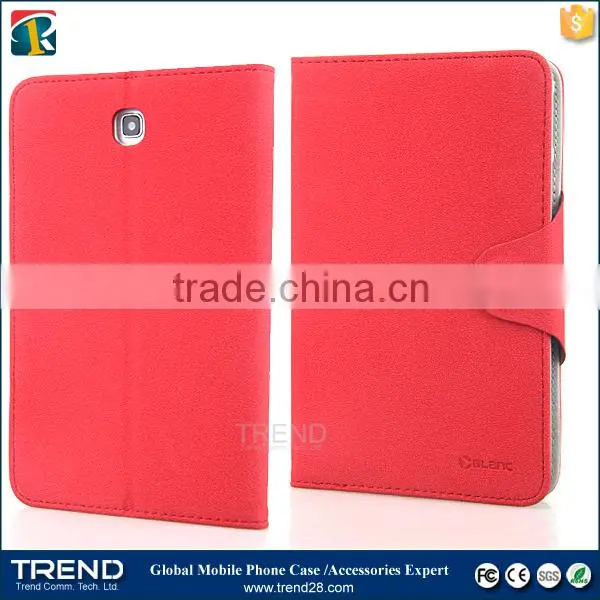 China Supplier Kickstand Folding Leather Case for Samsung Tab 3 photo-6