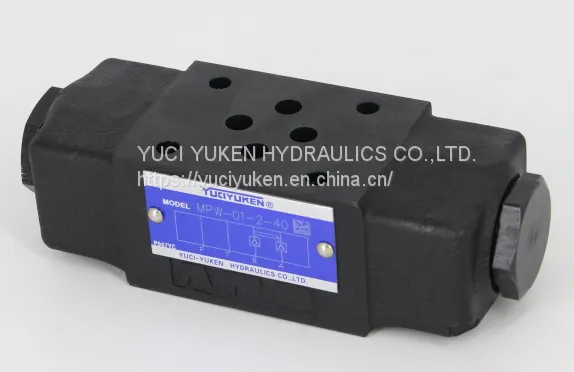 Pilot Operated Check Modular Valve