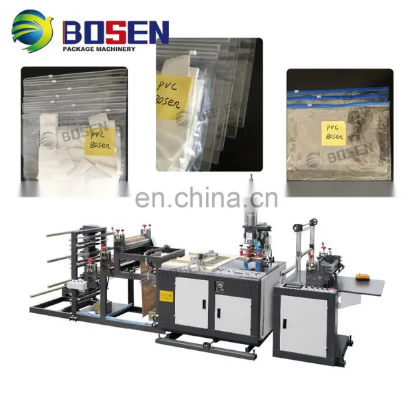 PE Pvc Pp Non Woven Zipper Slider Assembly Bag Making Machine Plastic Delta Taiwan Brand 100pcs/min 40-110pcs/min photo-4