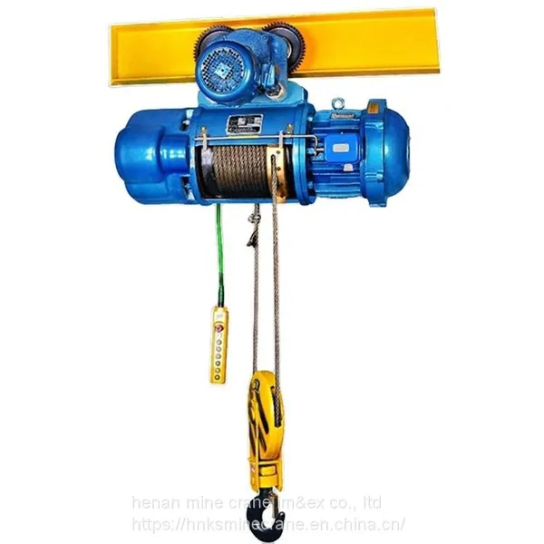 CD 1Ton 2 Ton 5 Ton 10 Ton 15 Ton Remote Control Speed Traveling Wire Rope Electric Hoist photo-4