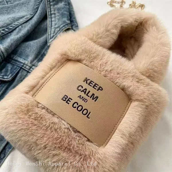 33newly Plush Bag Handbag Fashion Single Shoulder Cross Bag Chain Bag Crossbody Bag photo-2