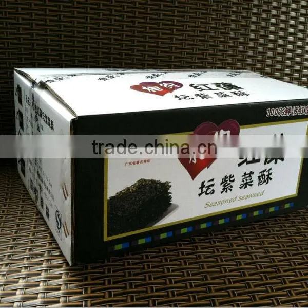 Crispy Seaweed Snacks High Iodine Food Healthy Snack Japanese Snacks Supplier Seafood Flavor Snack photo-4