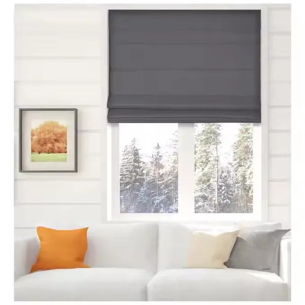 China Manufacturer Supplier Wholesale Hot Selling Lovely Romantic Blind Various Design Fashio Roman Curtain Fabric Curtains for The Living Room photo-4