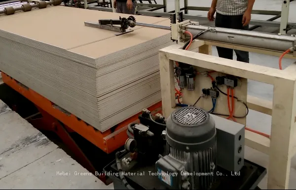 Gypsum Board Laminating Machine Gypsum Tiles Making Machine photo-4