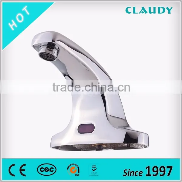 Polished Chrome Basin Infrared Automatic Faucet Sensors in America photo-2