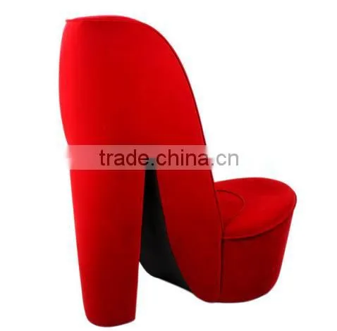 Fabric Cover Living Room Sofa High Heel Shoe Chair Quality Choice photo-2