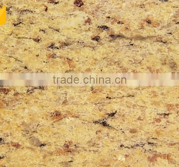 Alternative Beautiful Golden Diamond Grain Granite Tiles photo-4