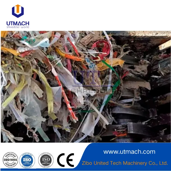 Double Shaft Plastic Shredder - Intelligent Control System photo-5