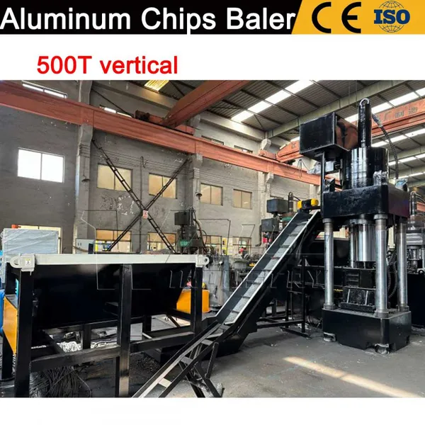 Aluminum Chip Press Hydraulic Briquette Machine Scrap Metal Slags Briquetting Press photo-4