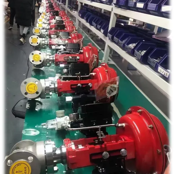 Food Grade Control Valve With CIP Cleaning Compatibility