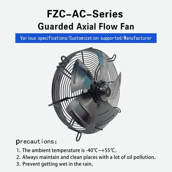 YWF 500 Series Axial Fan Motors AC External Rotor Axial Fan Axial Condenser Fan for Condensing Unit photo-3