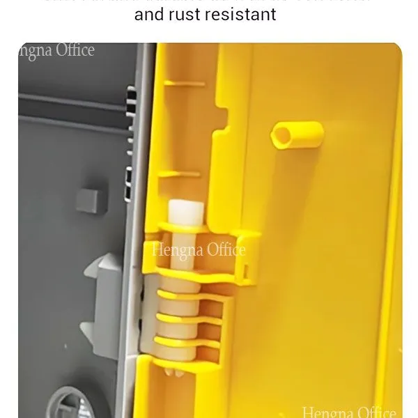 Anti-Bounce Door Plastic Locker | ABS-L620-1D Screwless Assembly School Storage Cabinet | With Laser Printed Number Plates photo-5