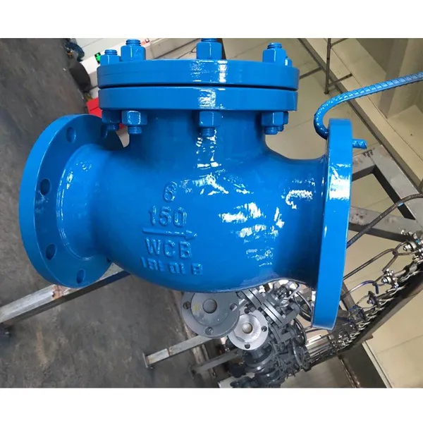 ANSI Deluge Alarm Check Valve 8 Inch Blue Cast Steel Check Valve for Pumps photo-3