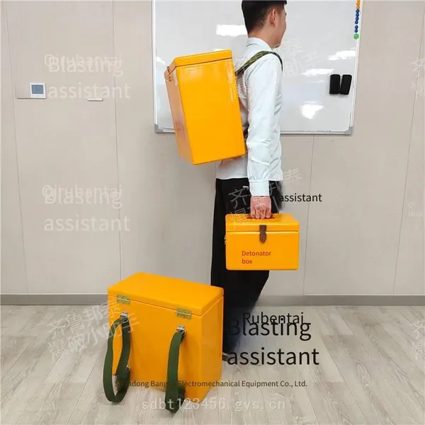 Underground Corrosion-resistant Explosive Box, Fiberglass Explosive Box, Anti-static, Portable by Blasters on Their Hands or Shoulders