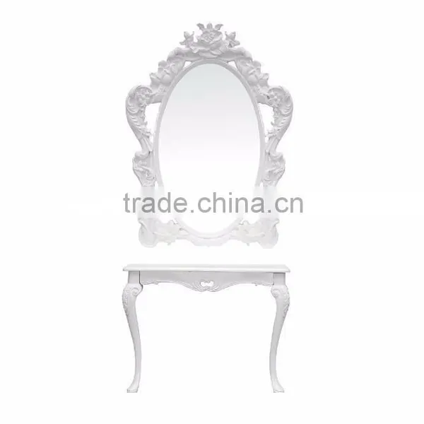 Beiqi Guangzhou 2016 Vintage Style Dressing Table Salon Unit Mirror Station for Sale photo-2