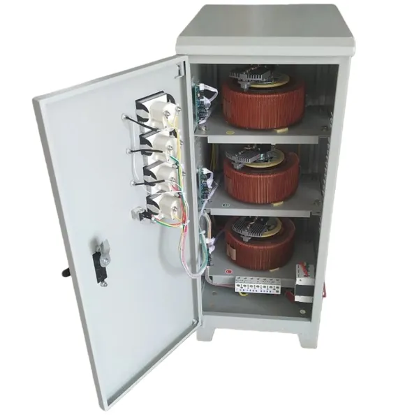 Three Phase 30kVA SVC Voltage Regulator With Overload Protection and Digital Display photo-5