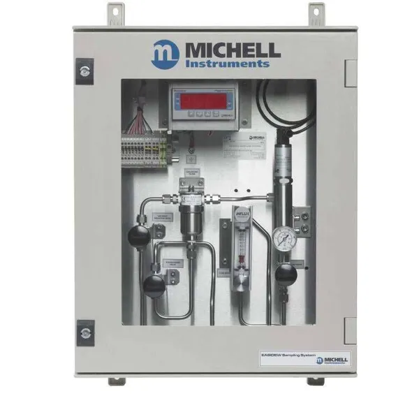 Michel Pipeline System, Process Sampling System, Es70 Dew Point Moisture Meter, Data Output