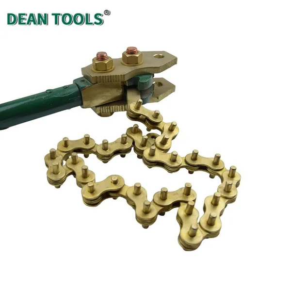 Non-Sparking Pipe Wrench(Chain Pipe), Spark-free Safety Wrenches, Aluminum Bronze, photo-2