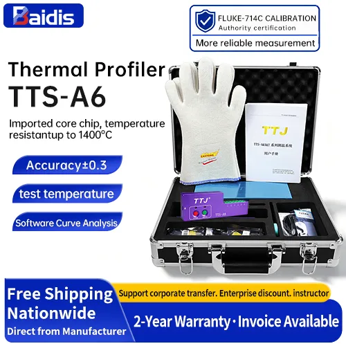 TTJ Thermal Profiler, Высокотемпературостойкий, профессиональный датчик температуры для печи рефлоу SMT и волновой пайки