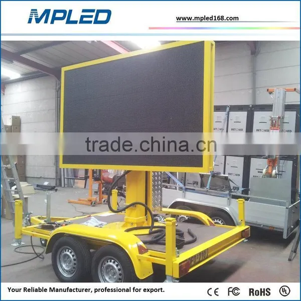 Pop up Easy Installation Led Digital Panel on Truck With Linsn Card Control System