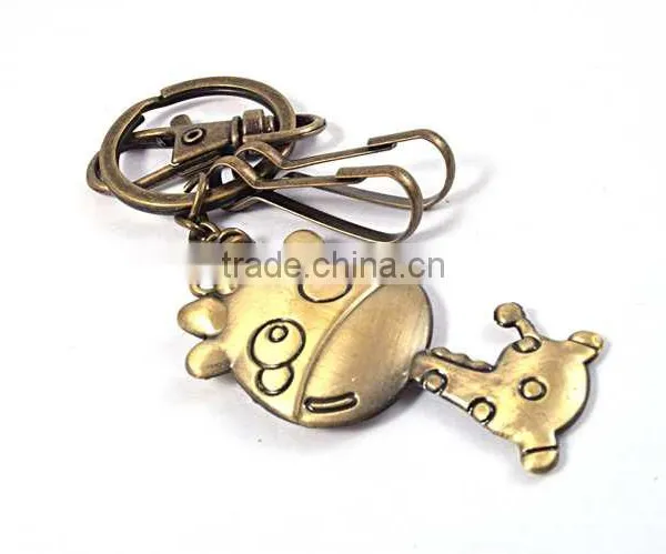 Creative Promotional Gift Custom Animal Metal Keychain photo-4