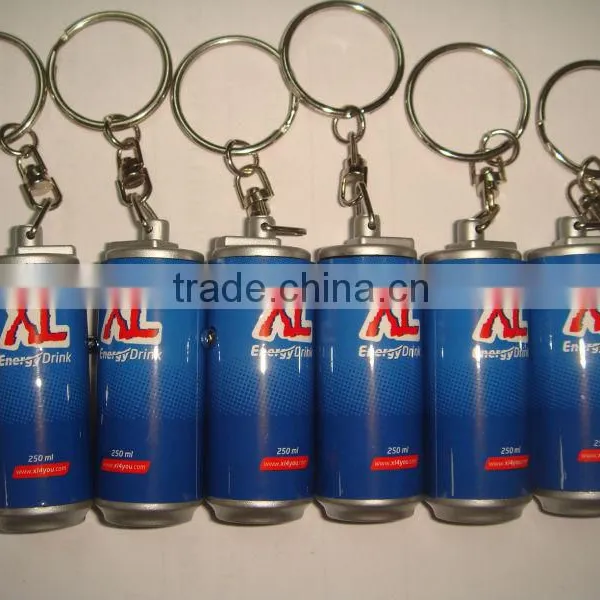 Promotional Gifts Led Projector Can Keychain,led Can Shape Keychain,led Bottle Shape Keychain for 2016 Gifts ,3d Custom Keychain photo-5
