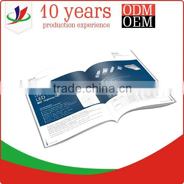 Chinese Factory Full Color Cheap Magazine Printing photo-2