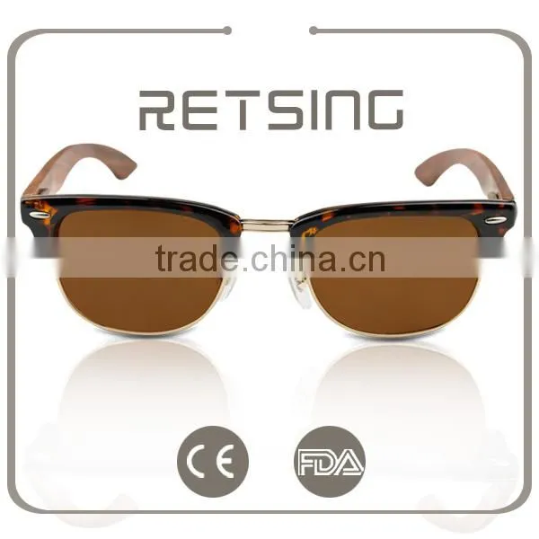 2016 New Fashion Factory Bamboo And Wood Sunglasses photo-2