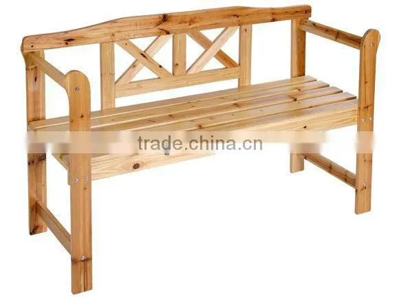 Wooden Park Bench / Patio Bench / Garden Bench