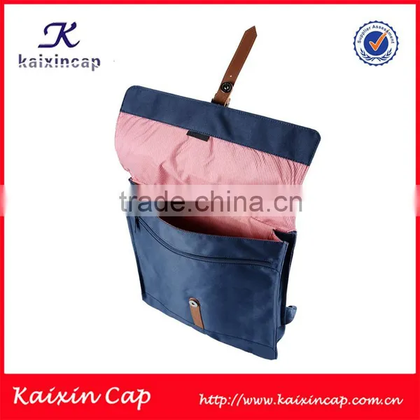 High Quality Design Your Logo Plain Custom Backpack Manufacturer photo-5