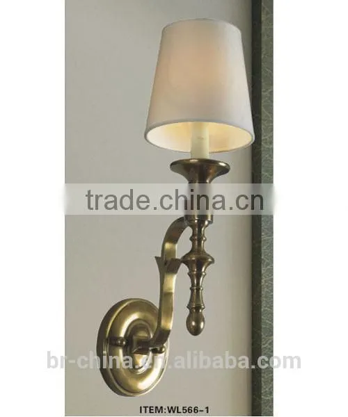 Brass Wall Lamp for Living Room/hotel WL566-1
