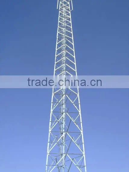 Tower Factory Triangular Guyed Mast Communication Tower photo-5