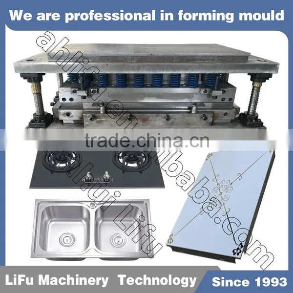 High Quality Commercial Stainless Steel Wash Sink Mould With Double Basin photo-4