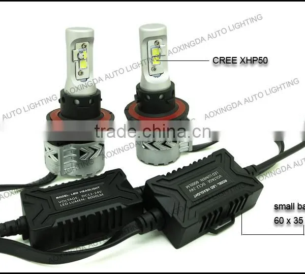 2016 New Led Headlight CREE XHP50 Chip 6000LM G8 H13 Hi/Lo LED Headlight Bulb Conversion Kit photo-4