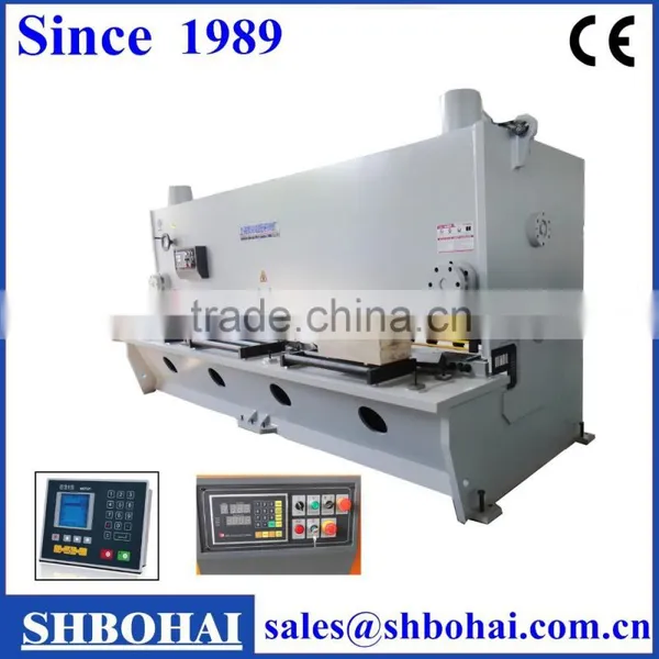 QC12Y 12K SERIES BOHAI BRAND HYDRAULIC SHEAING MAHCINE PRICE, HYDRAULIC SWING BEAM SHEARING MACHINE photo-5