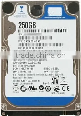 250gb Hdd 2.5/laptop Used Hard Disk Drive SATA Internal Hdd in Bulk photo-2