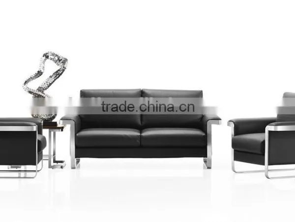 S-35 Simple Design Green Leather Sofa China photo-3
