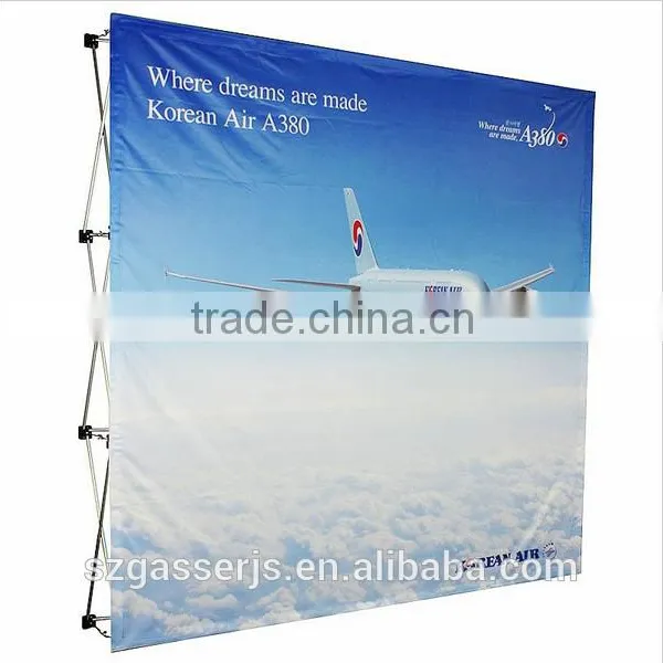 Factory Custom High Glossy Vinyl Flex Banner Stand photo-5