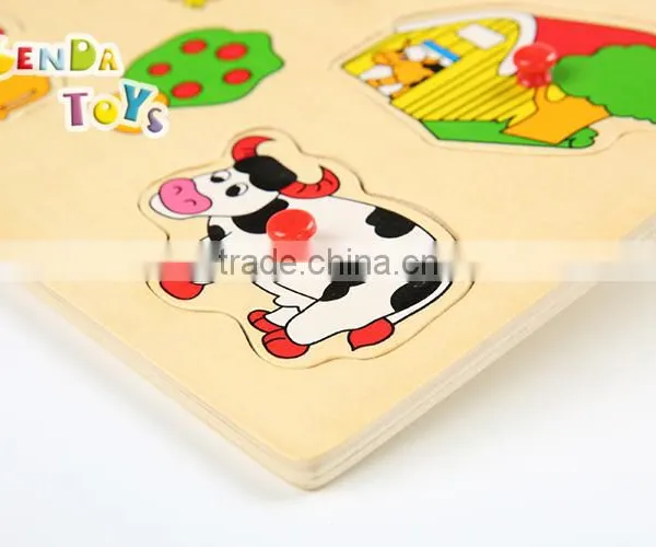 Hot Selling Wooden Educational Kids Puzzle Toys photo-5