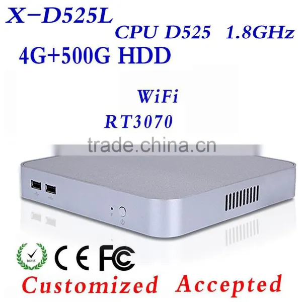 Big Promotion Intel D525 4g Ram Multi User Network Computing Terminal Notebook Computer With Wifi Mini pc Thin Client