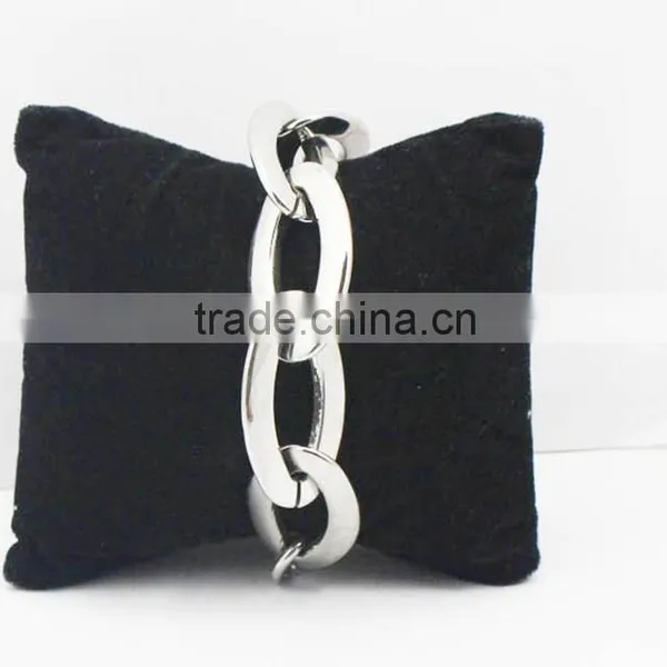 Trendy Hiphop Punk Style Stainless Steel Link&Chain Bracelet photo-2