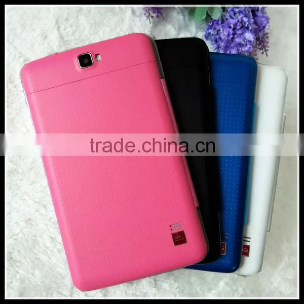 7 Inch Dual Core 3G Calling Dual Sims Android 4.4 Tablet PC With Case Covered Wifi and Bluetooth photo-4